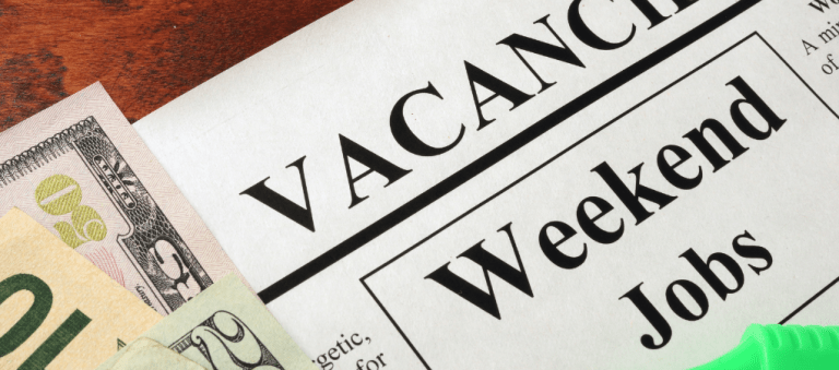 10 Remarkable, Part-Time Weekend Jobs You Can Discover